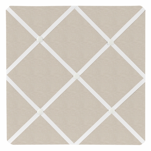 Botanical Leaf Linen Collection Fabric Memo Board
