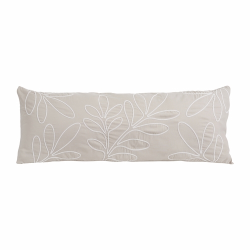 Botanical Leaf Linen Collection Full Length Body Pillow Cover