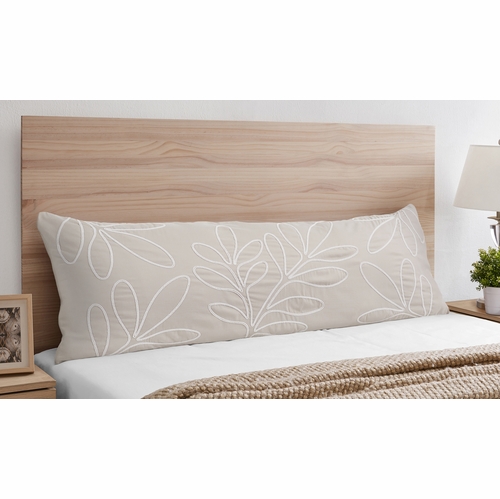 Botanical Leaf Linen Collection Full Length Body Pillow Cover - alt image 2