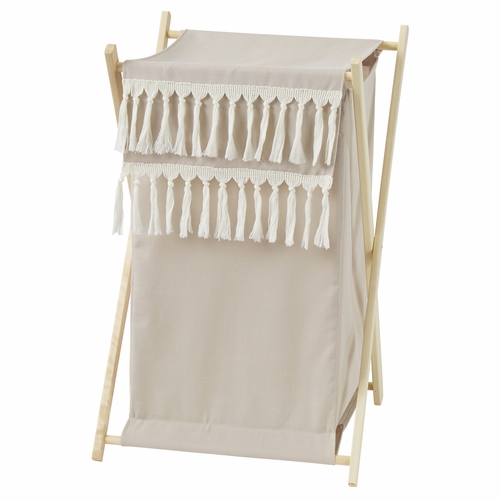 Botanical Leaf Linen Collection Hamper