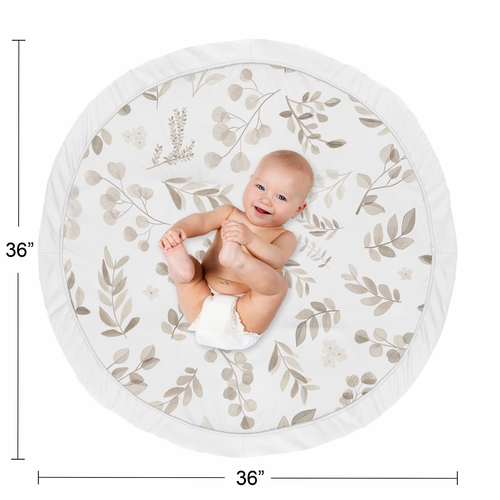 Botanical Leaf Linen Collection Playmat - alt image 3