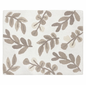 Botanical Taupe Collection Accent Floor Rug