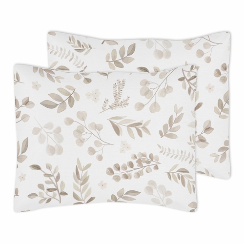 Botanical Taupe Collection Full/Queen Bedding - alt image 3
