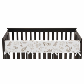 Botanical Taupe Collection Long Rail Guard Cover