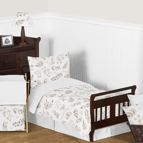 Botanical Taupe Collection Toddler Bedding