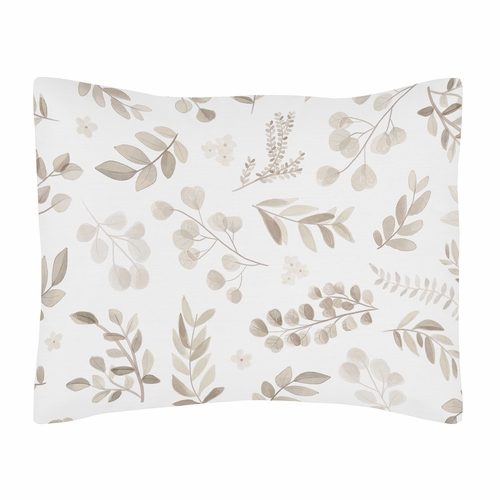 Botanical Taupe Collection Toddler Bedding - alt image 2