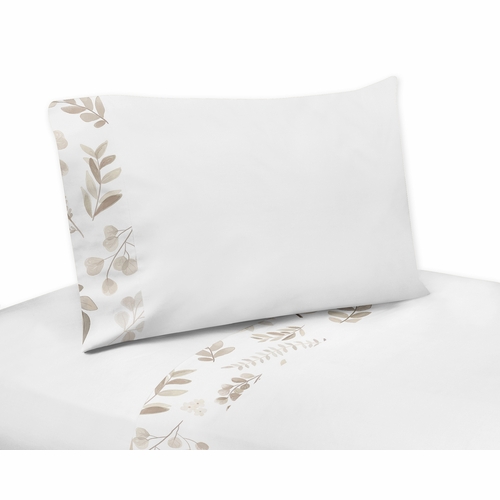 Botanical Taupe Collection Toddler Bedding - alt image 3