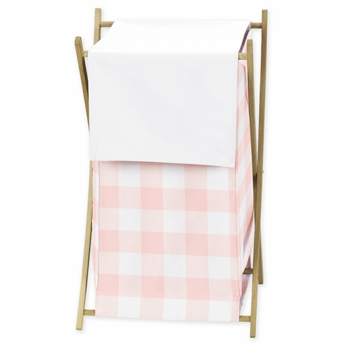 Buffalo Check Pink and White Hamper