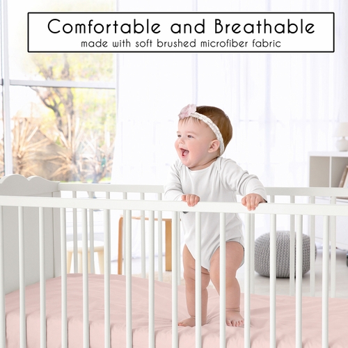 Bunny Floral Collection 2 Pack Crib Sheets - alt image 5