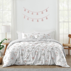 Bunny Floral Collection Full/Queen Bedding