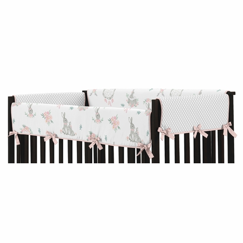 Bunny Floral Collection Long Rail Guard Cover - alt image 1