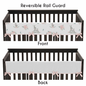 Bunny Floral Collection Long Rail Guard Cover
