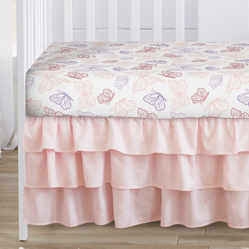 Butterfly Collection 4 Piece Crib Bedding - alt image 3