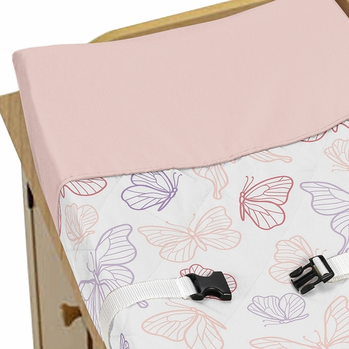 Butterfly Collection Changing Pad Cover - alt image 3