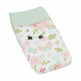 Butterfly Floral Collection Changing Pad Cover
