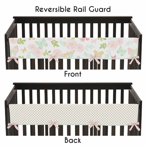 Butterfly Floral Collection Long Rail Guard Cover