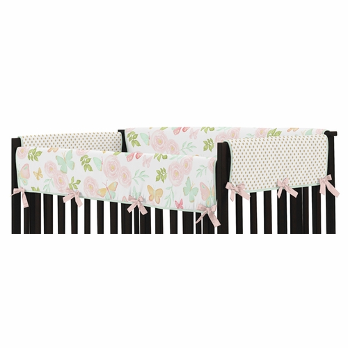 Butterfly Floral Collection Long Rail Guard Cover - alt image 1