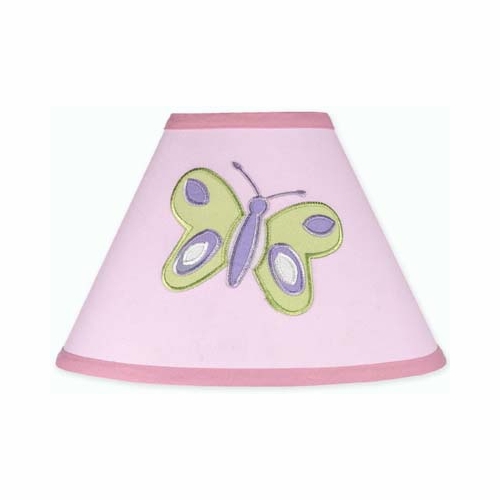 Butterfly Pink and Purple Lamp Shade
