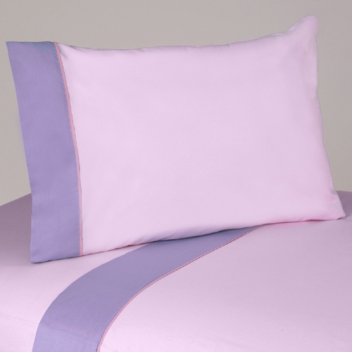Butterfly Pink and Purple Twin Sheet Set
