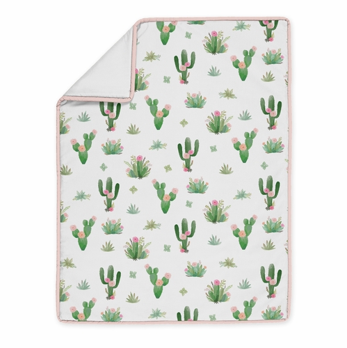 Cactus Floral Collection 5 Piece Crib Bedding - alt image 2