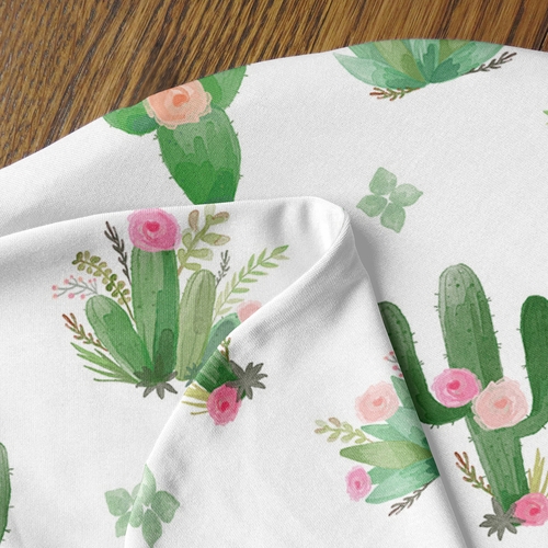 Cactus Floral Collection Baby Cocoon and Beanie Hat - 2 Piece Set - alt image 3