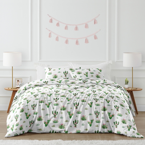 Cactus Floral Collection Full/Queen Bedding