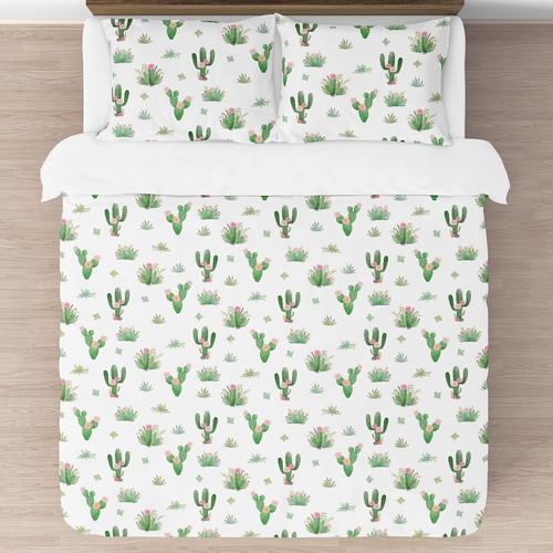 Cactus Floral Collection Full/Queen Bedding - alt image 1