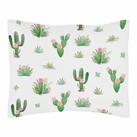 Cactus Floral Collection Pillow Sham
