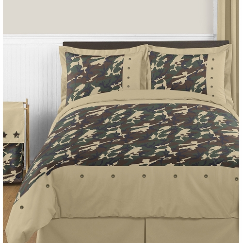 Camo Green Full/Queen Bedding Collection - alt image 1