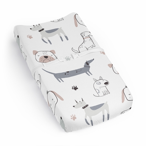 Cartoon Puppy Dog Collection Changing Pad Cover Sheet