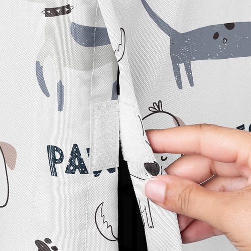 Cartoon Puppy Collection Dog Crate Kennel Cover 48in. - alt image 2