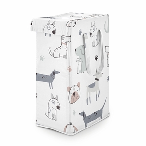 Cartoon Puppy Collection Laundry Hamper with Handles