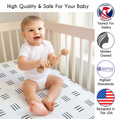 Cartoon Puppy Collection Sweet Jojo Designs 6 Piece Crib Bedding + BreathableBaby Breathable Mesh Liner - alt image 4