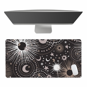 Celestial Black Collection Large Mouse Pad Desk Mat