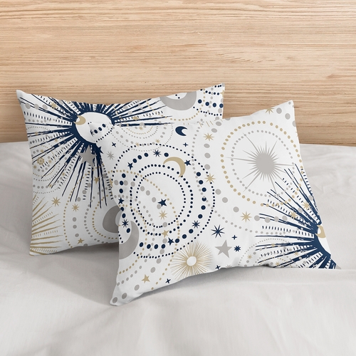 Celestial Navy Blue and Gold Collection Full/Queen Bedding - alt image 4