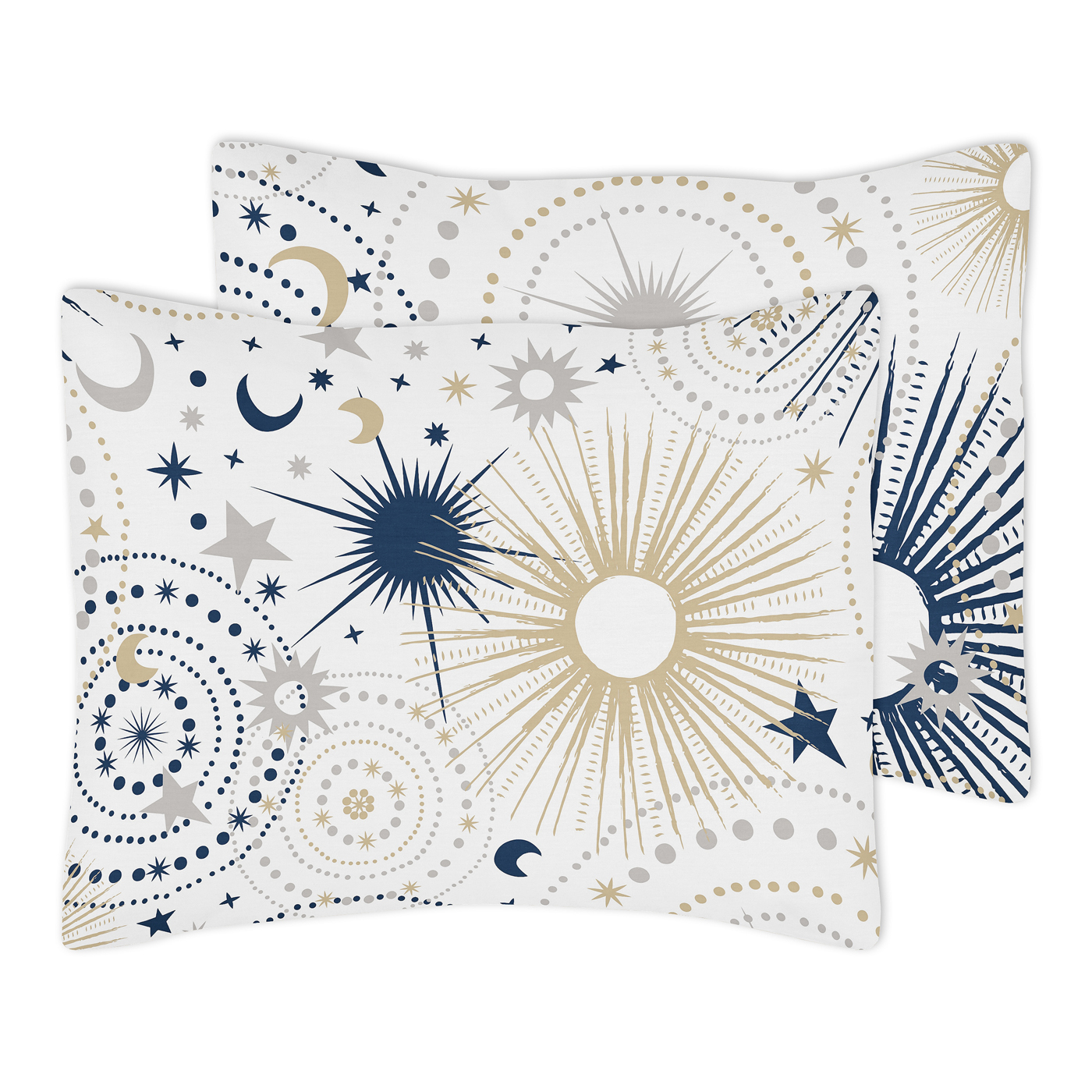 Celestial Navy Blue and Gold Collection Full/Queen Bedding