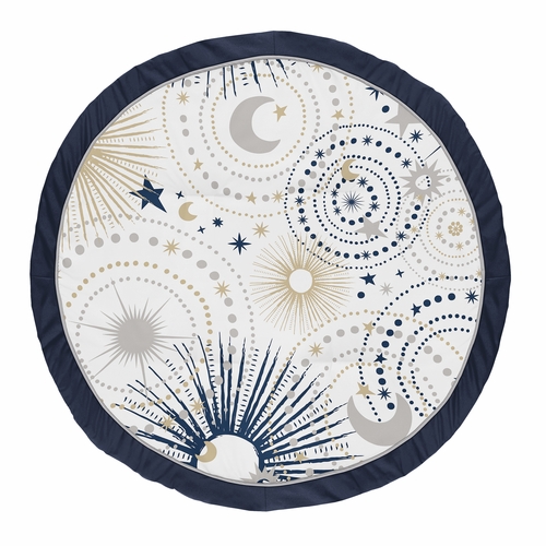 Celestial Navy Blue and Gold Collection Playmat