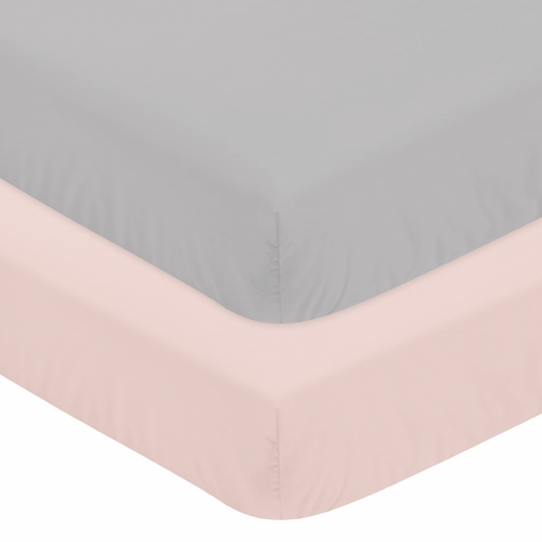 Celestial Pink and Gold Collection 11 Piece Crib Bedding - alt image 3