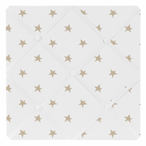Celestial Pink and Gold Collection Fabric Memo Board