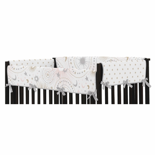 Celestial Pink and Gold Collection Long Rail Guard Cover - alt image 1