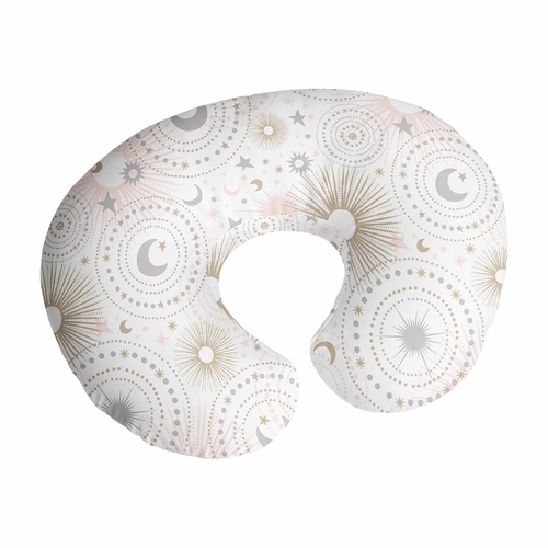 Celestial Pink and Gold Collection Nursing Breastfeeding Pillow Cover