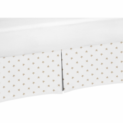Celestial Pink and Gold Collection Queen Bed Skirt