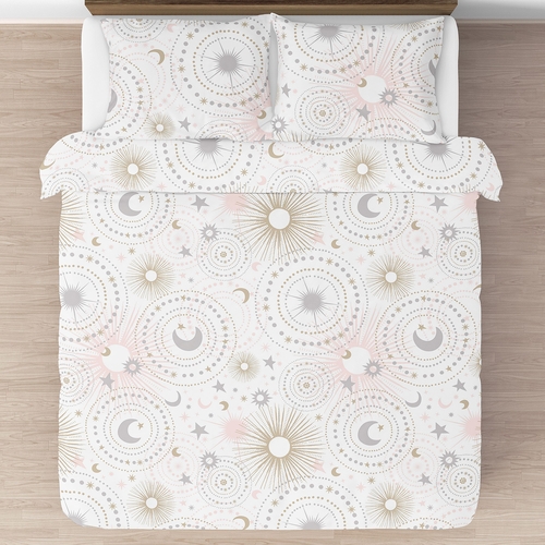 Celestial Pink and Gold Full/Queen Bedding Collection - alt image 2