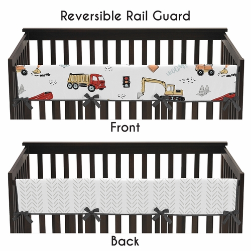 Construction Truck Collection 5 Piece Crib Bedding - alt image 3