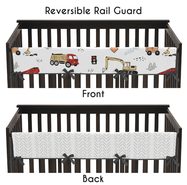 Construction Truck Collection 5 Piece Crib Bedding