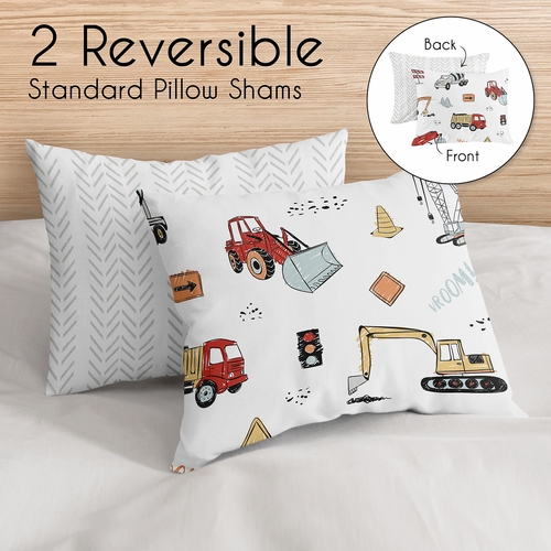 Construction Truck Collection Full/Queen Bedding - alt image 4