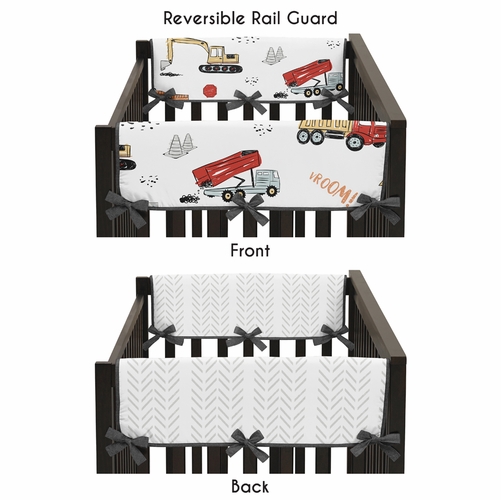 Construction Truck Collection Side Rail Guard Covers - Set of 2