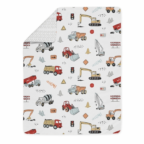 Construction Truck Collection Toddler Bedding - alt image 3