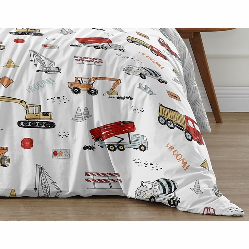Construction Truck Collection Twin Bedding - alt image 5