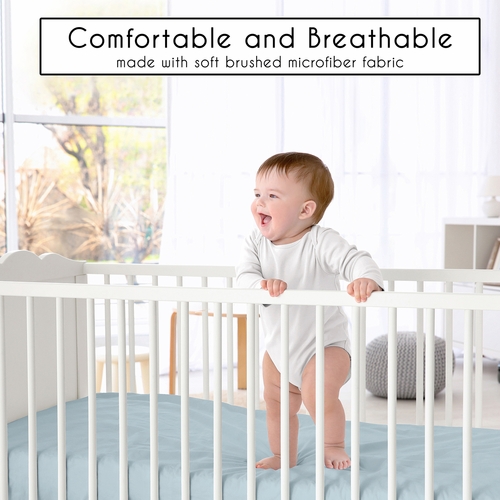 Construction Truck Green and Blue Collection 3 Pack Crib Sheets - alt image 2